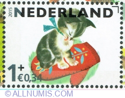 1° + 0.34 Euro 2015 - Childrens Stamps