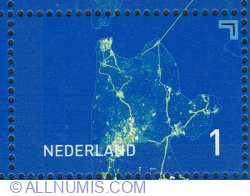 Image #1 of 1° 2015 - Olanda noaptea văzută din spațiu