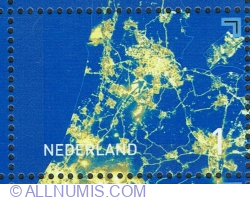 1° 2015 - Olanda noaptea văzută din spațiu