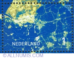 Image #1 of 1° 2015 - The Netherlands at night as seen from space