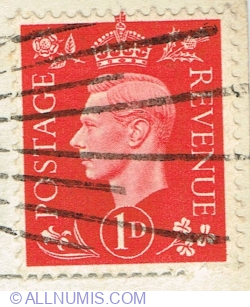 Image #1 of 1 Penny 1937 - George VI