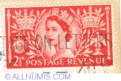 Image #1 of 2 1/2 Penny 1953 - Elizabeth II