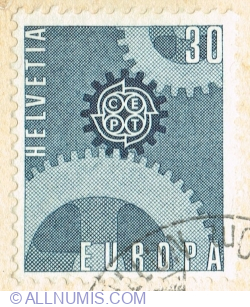 Image #1 of 30 Centimes 1967 - Europe CEPT