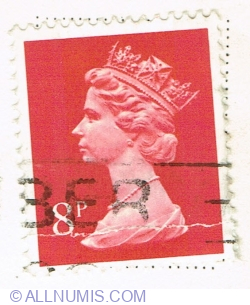 Image #1 of 8 Pence 1973 - Elizabeth II