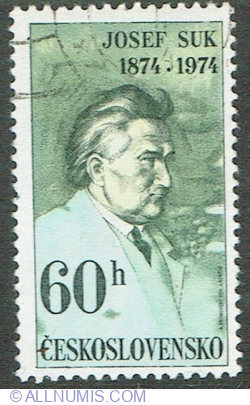 Image #1 of 60 Haler 1974 - Birth Centenary of Josef Suk (1874-1935)