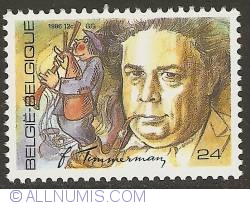 Image #1 of 24 Francs 1986 - Felix Timmermans