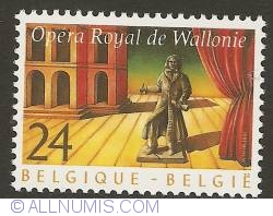 Image #1 of 24 Francs 1987 - Royal Opera of Wallonia