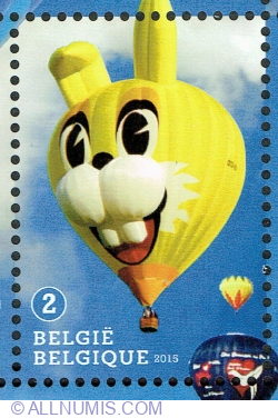 Image #1 of "2" 2015 - Balloon Funny Bunny