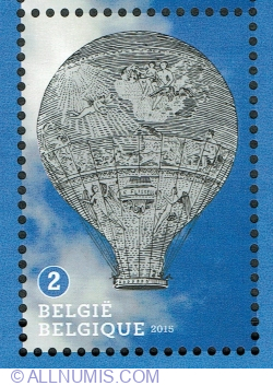 Image #1 of "2" 2015 - Balloon "Le Flesselles" of the Prince de Liège
