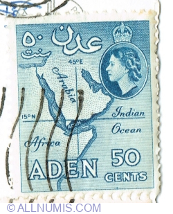 50 Cents 1953 - Map
