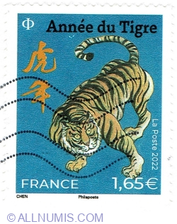 1,65 € 2022 - Year of the Tiger