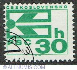 30 Haler 1976 - Postal Code Emblem