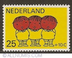 Image #1 of 25 + 10 cent 1969 - Singing Children