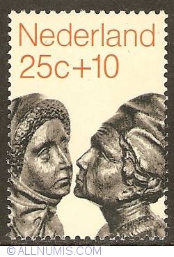 25 + 10 Cent 1971 - Joachim and Anna