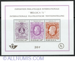 Image #1 of 20 Francs 1970 - Belgica '72