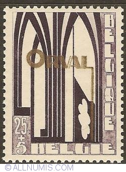 25 + 5 Centimes 1928 - Orval Abbey