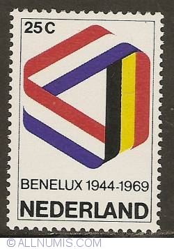 Image #1 of 25 Cent 1969 - Benelux