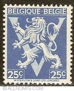 25 Centimes 1944 - BELGIQUE-BELGIE