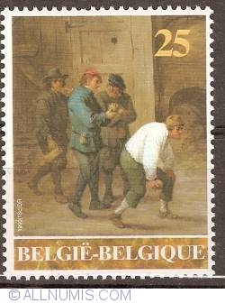 Image #1 of 25 Francs 1990 - David Teniers Junior - The players
