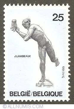 Image #1 of 25 Francs 1991 - Jef Lambeaux