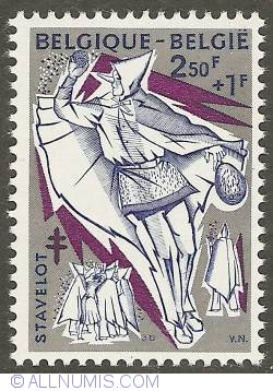 2,50 + 1 Francs 1959 - Les Blancs Moussis - Stavelot