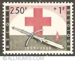 Image #1 of 2,50 + 1 Francs 1959 - Red Cross