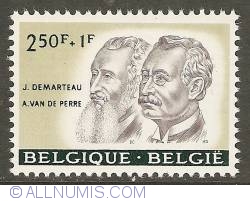 2,50 + 1 Francs 1961 - J. Demarteau - A. Van de Perre