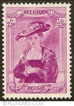 Image #1 of 2,50 + 2,50 Francs 1939 - P.P. Rubens - Suzanne Fourment