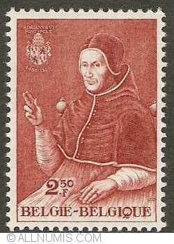 Image #1 of 2,50 Francs 1959 - Pope Adrian VI