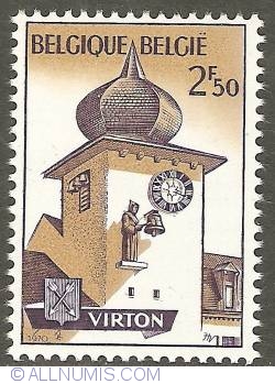 2,50 Francs 1970 - Virton - Old Convent "Recollets"
