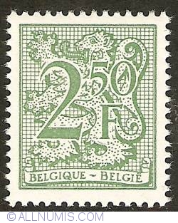 2,50 Francs 1981 - Heraldic Lion