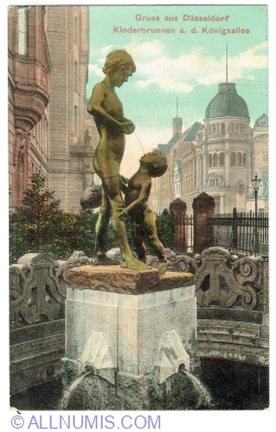Image #1 of Düsseldorf - Kinderbrunnen an der Königsallee