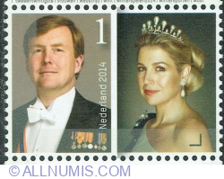 1° 2014 - Regele Willem-Alexander și Regina Maxima