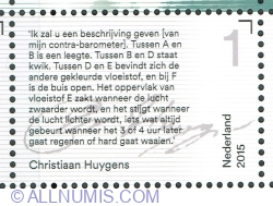 1° 2015 - Scrisoare de la Christiaan Huygens