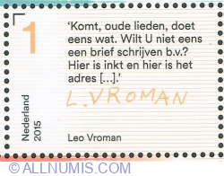 Image #1 of 1° 2015 - Letter from Leo Vroman