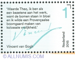 Image #1 of 1° 2015 - Letter from Vincent van Gogh