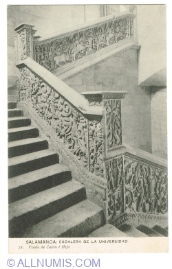 Image #1 of Salamanca - Staircase of the University (1920)