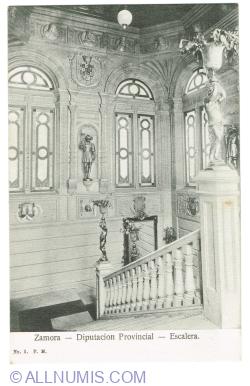 Zamora - Diputacion Provincial - Staircase (1920)