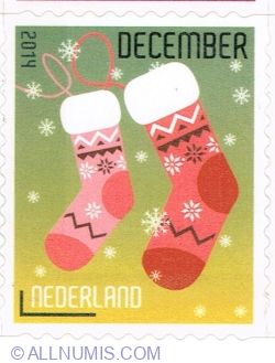 Image #1 of December ° 2014 - Christmas Scenes (Santa Claus socks)