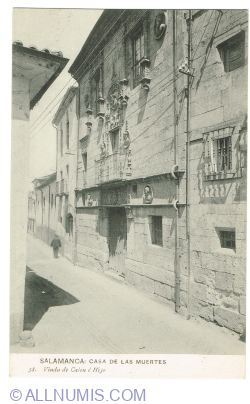 Salamanca - Casa de las Muertes (1920)