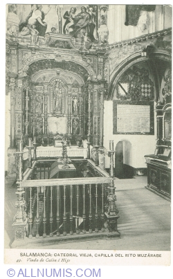 Salamanca - Old Cathedral - Chapel (1920)