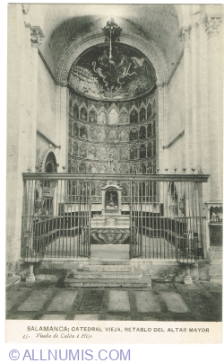 Salamanca - Old Cathedral - Retable of the Main Altar (1920)