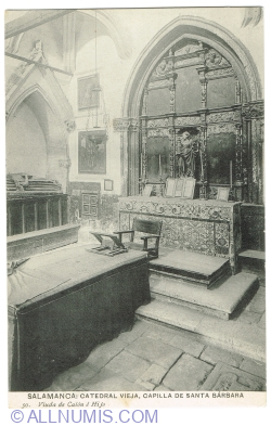 Salamanca - Old Cathedral - Santa Barbara Chapel (1920)