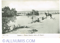 Image #1 of Zamora - Metal Bridge over the river Duero (1920)
