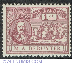 1 Cent 1907 - M.A. De Ruyter