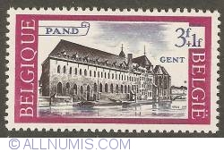Image #1 of 3 + 1 Francs 1964 - Ghent - Het Pand