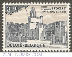 Image #1 of 3 + 1 Francs 1965 - Stoclet Palace