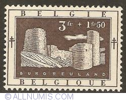 Image #1 of 3 + 1,50 Francs 1952 - Burg Reuland Castle