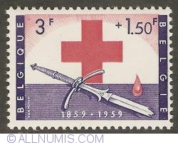 Image #1 of 3 + 1,50 Francs 1959 - Red Cross