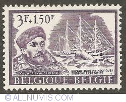 Image #1 of 3 + 1,50 Francs 1966 - Adrien de Gerlache